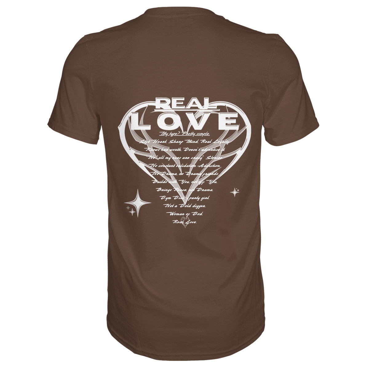 The REAL LOVE BASiCS - Premium Shirt