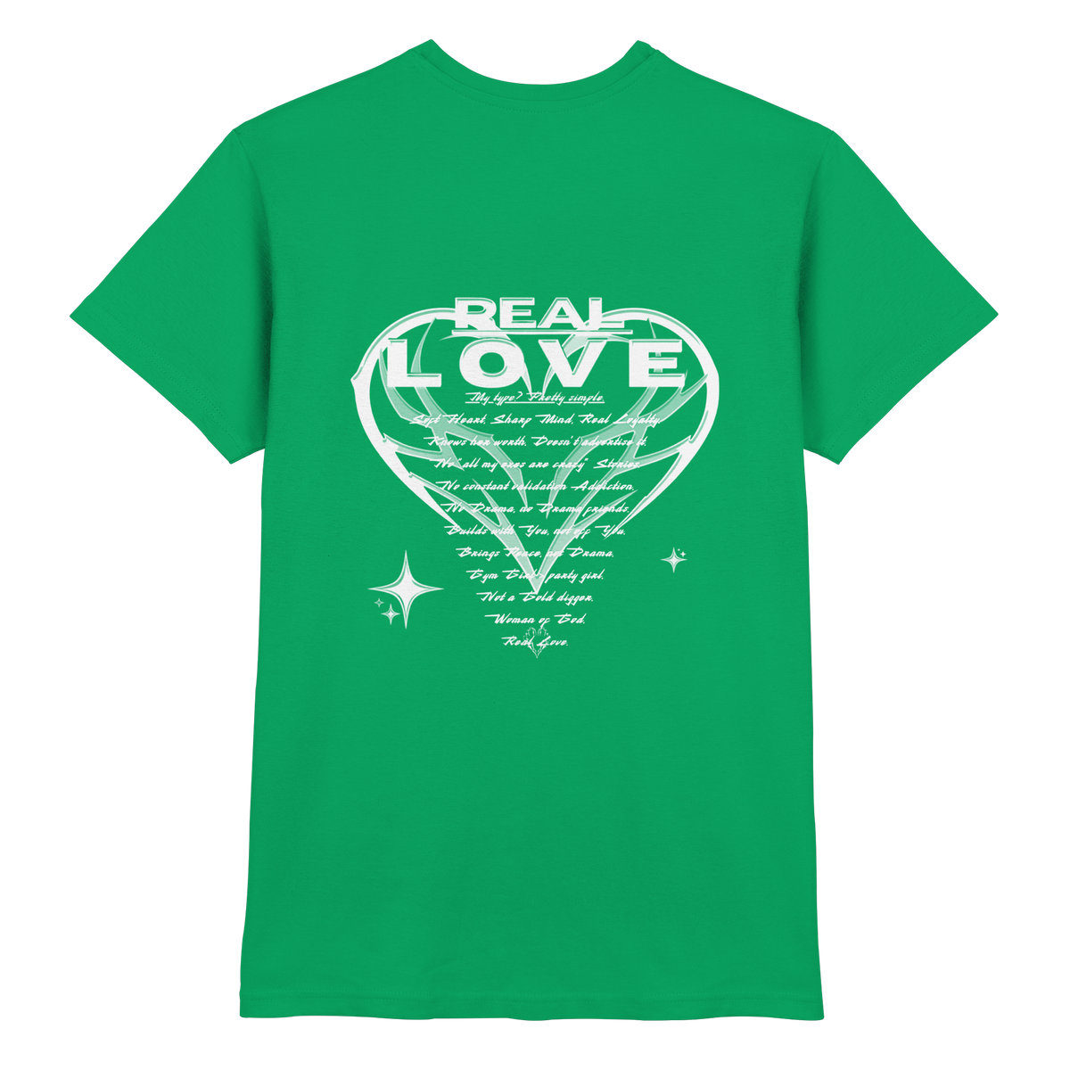 The REAL LOVE BASiCS - Premium Shirt