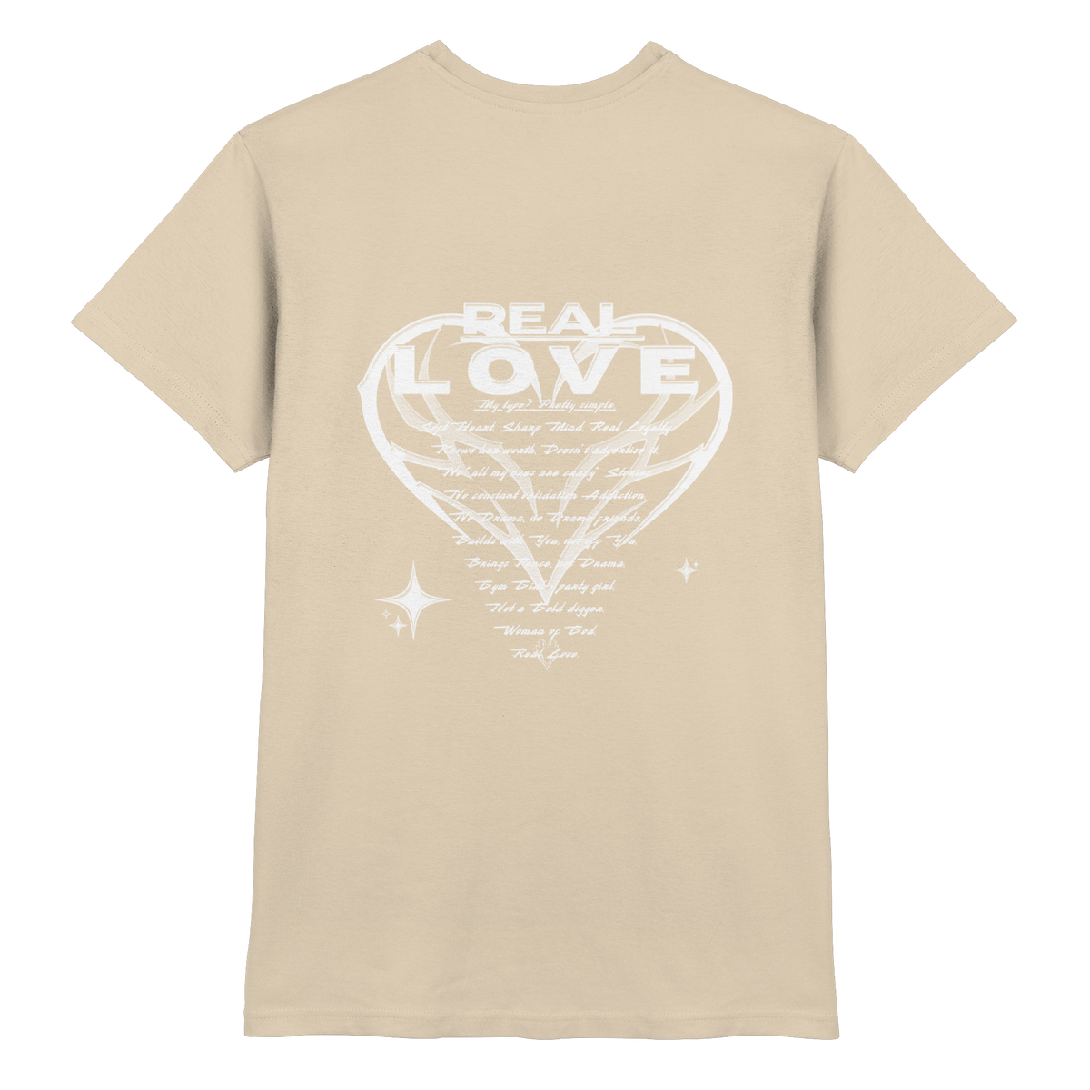 The REAL LOVE BASiCS - Premium Shirt