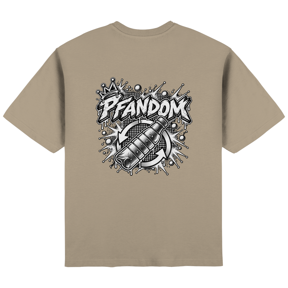 PFANDOM BASiCS - T-Shirt Oversize Streetwear