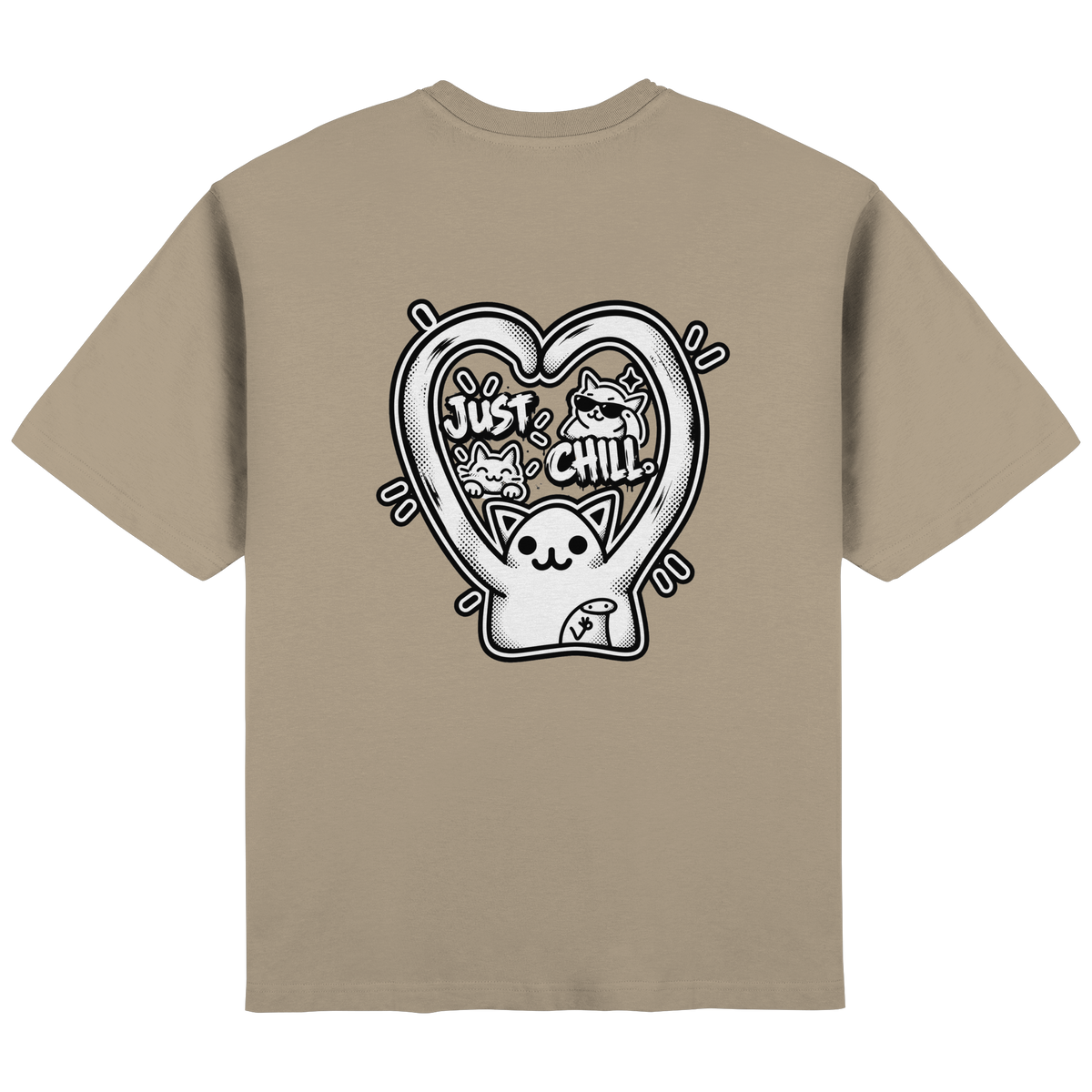 low CORTiSOL - ストリートウェア オーバーサイズ Tシャツ
