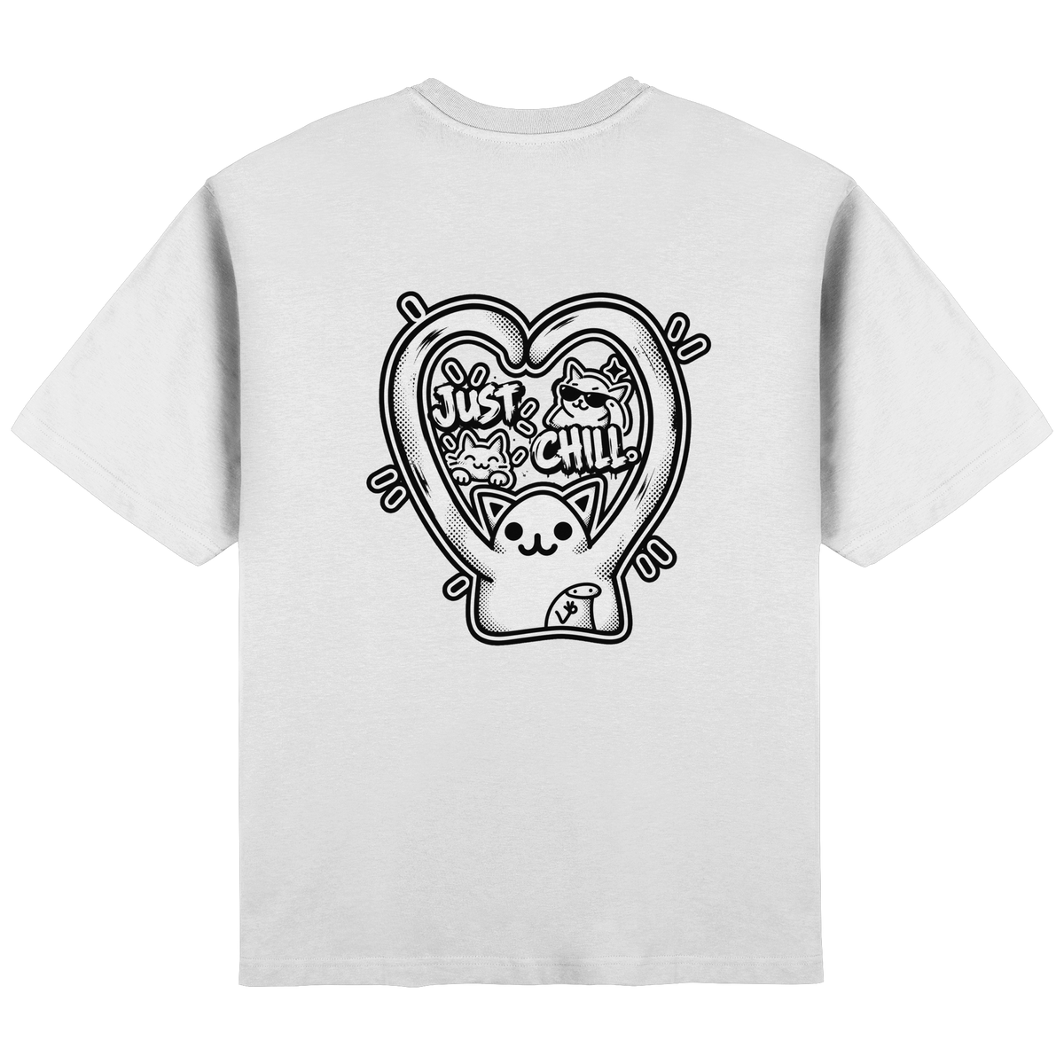 low CORTiSOL - ストリートウェア オーバーサイズ Tシャツ