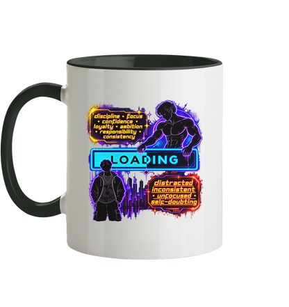 LOADiNG - Tasse zweifarbig