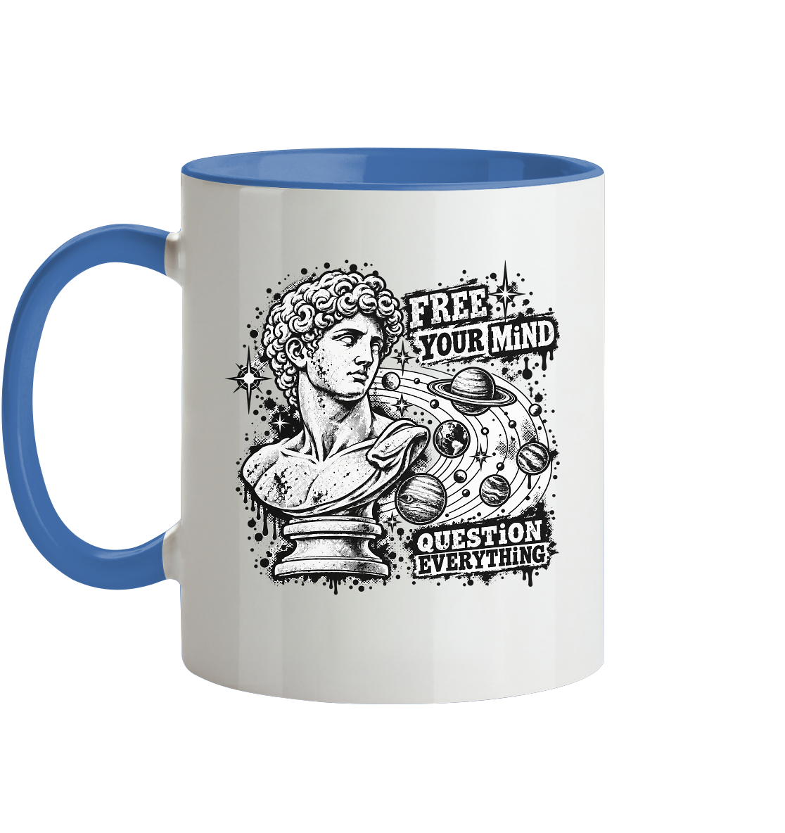 Der Philosoph - Tasse zweifarbig