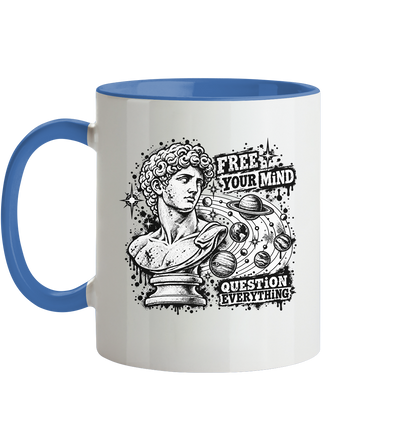 Der Philosoph - Tasse zweifarbig