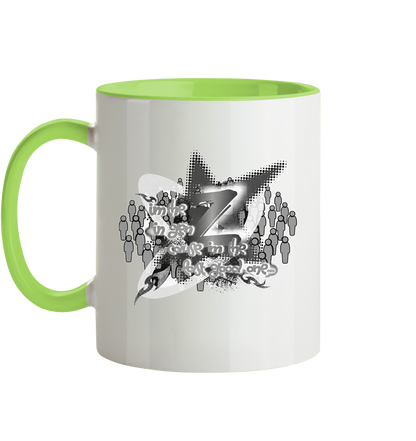 The Rebellion Z BASiCS - İki renkli kupa