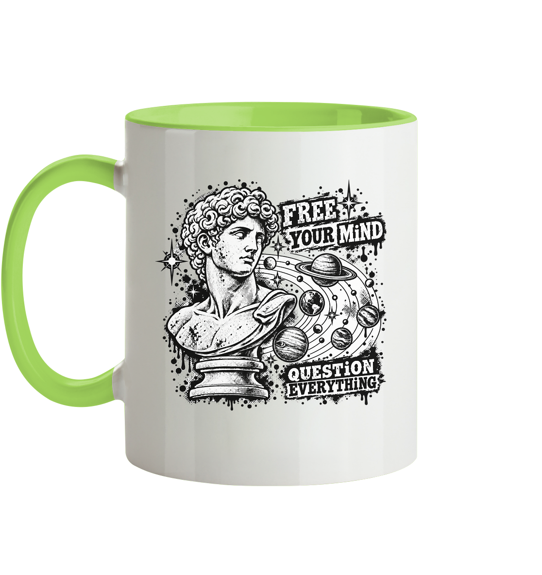 Der Philosoph - Tasse zweifarbig