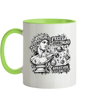 Der Philosoph - Tasse zweifarbig