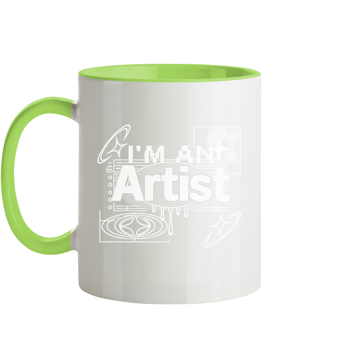 The Artist BASiCS - Tasse zweifarbig