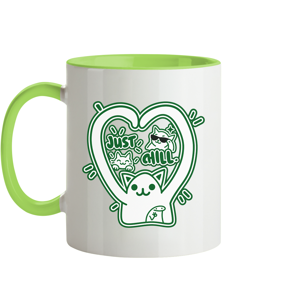 low CORTiSOL - Tasse zweifarbig