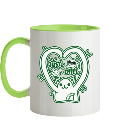 low CORTiSOL - Tasse zweifarbig