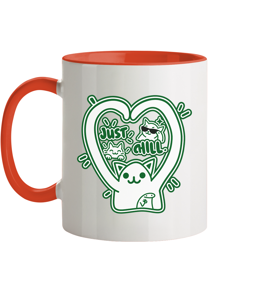 low CORTiSOL - Tasse zweifarbig