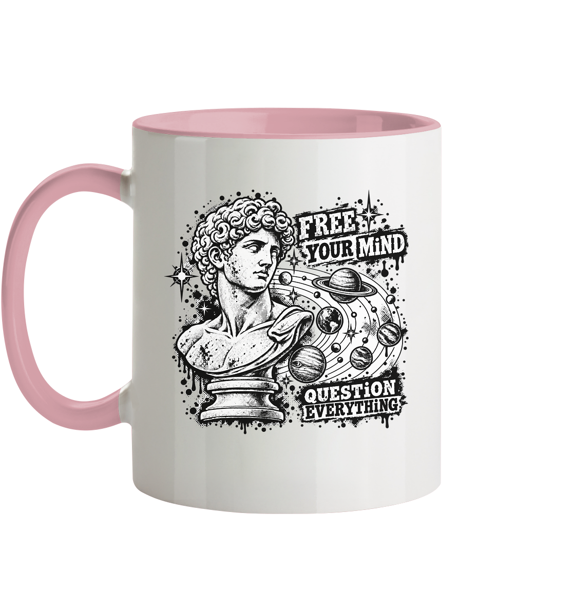 Der Philosoph - Tasse zweifarbig