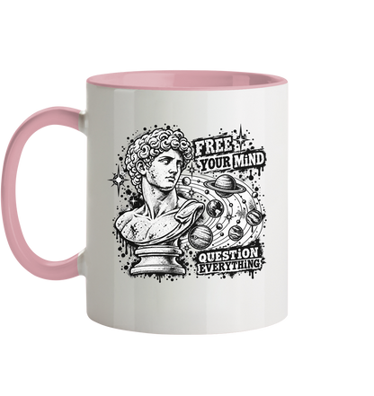 Der Philosoph - Tasse zweifarbig