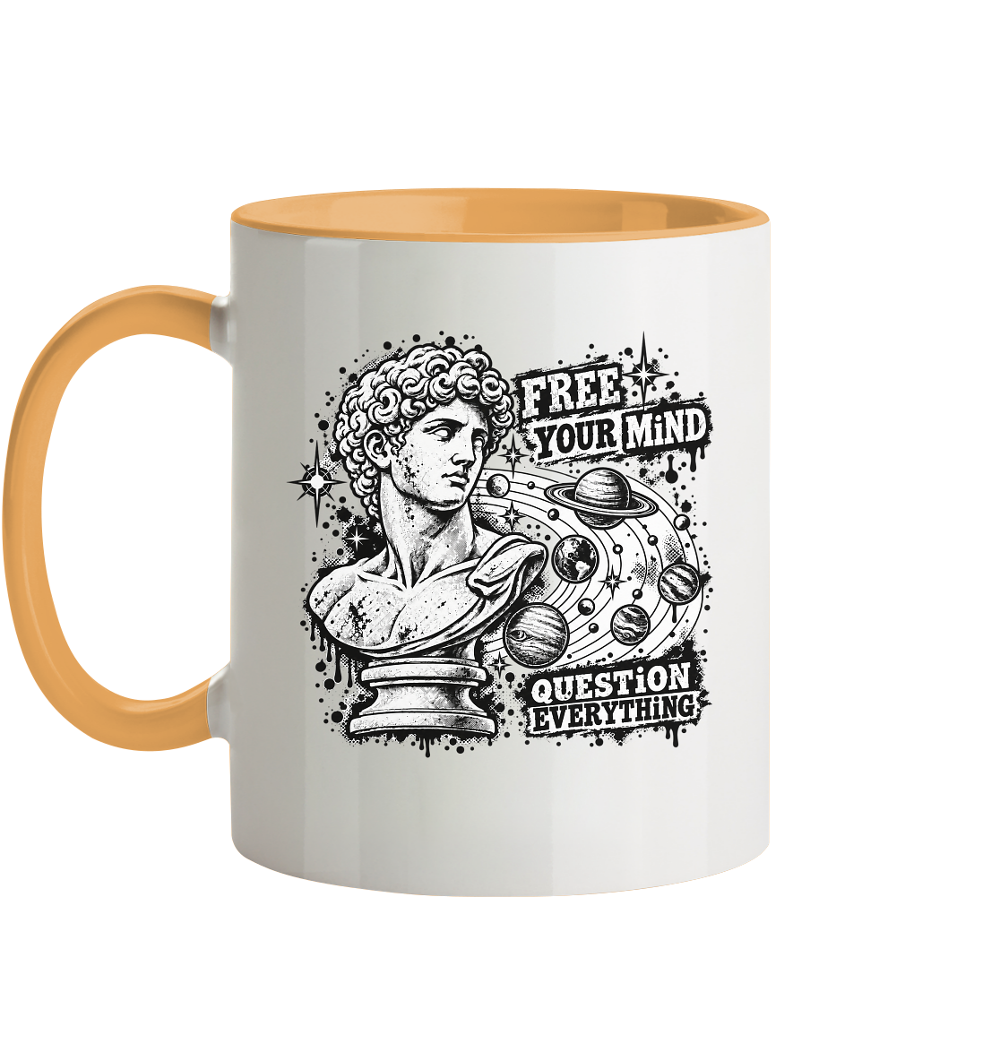 Der Philosoph - Tasse zweifarbig