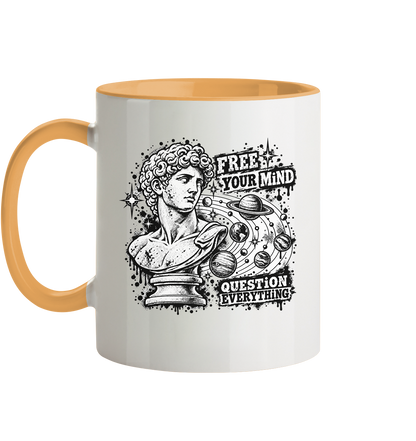 Der Philosoph - Tasse zweifarbig