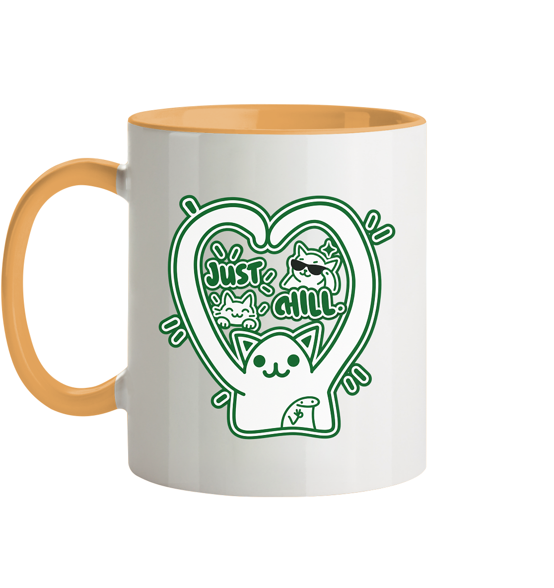 low CORTiSOL - Tasse zweifarbig