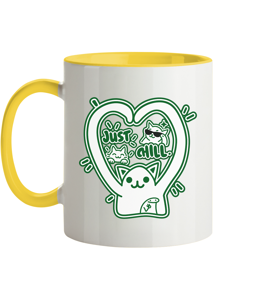 low CORTiSOL - Tasse zweifarbig