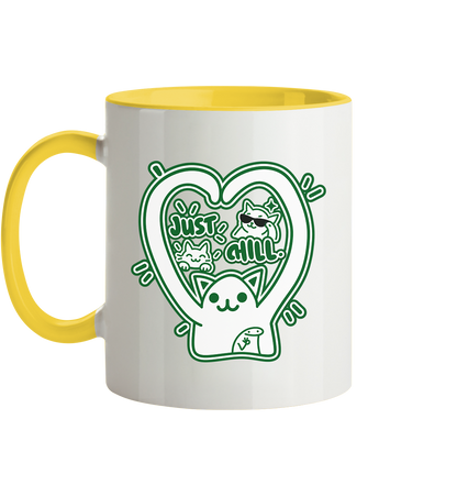 low CORTiSOL - Tasse zweifarbig