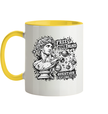 Der Philosoph - Tasse zweifarbig