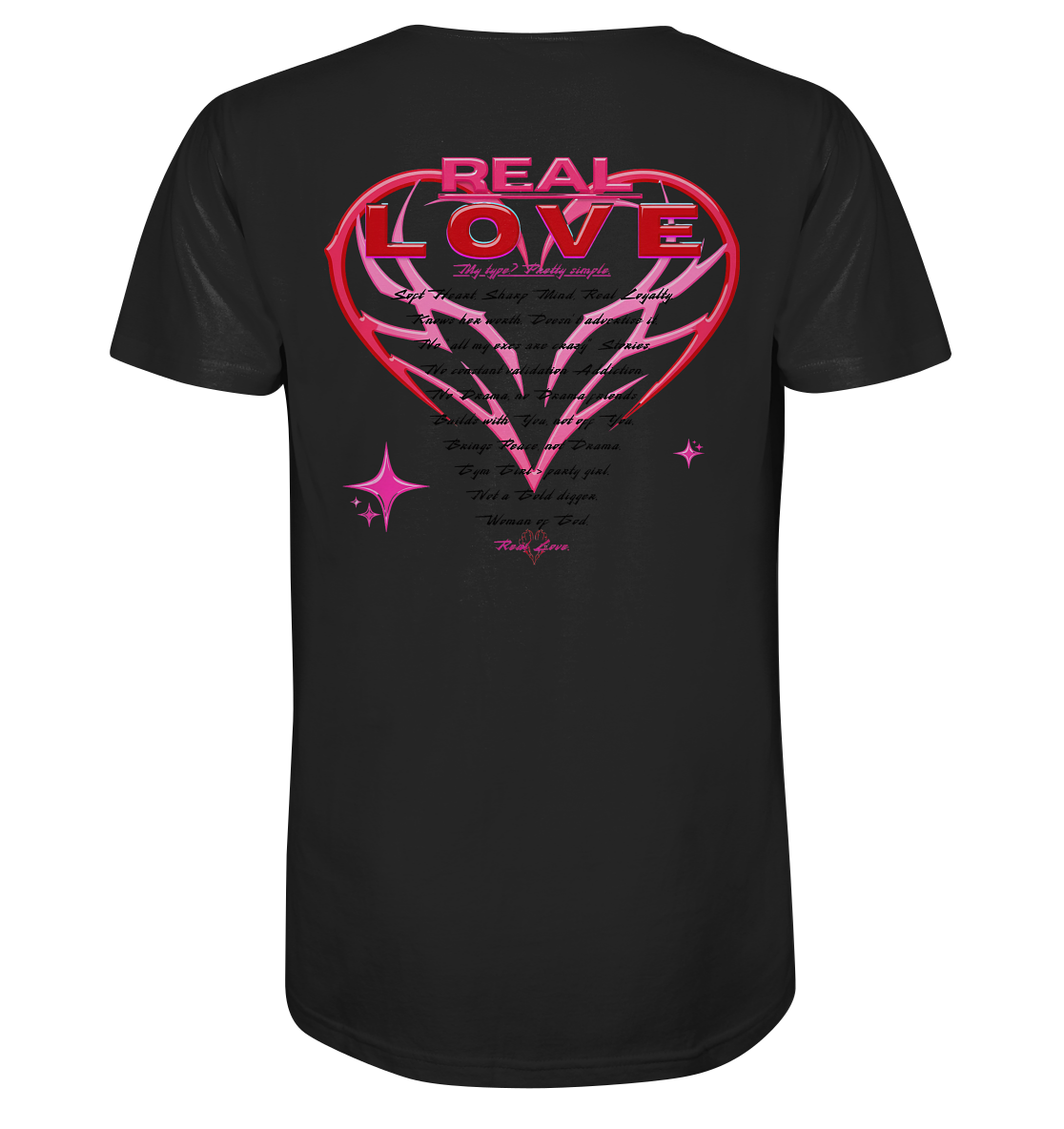 The Real Love - V-Neck Shirt