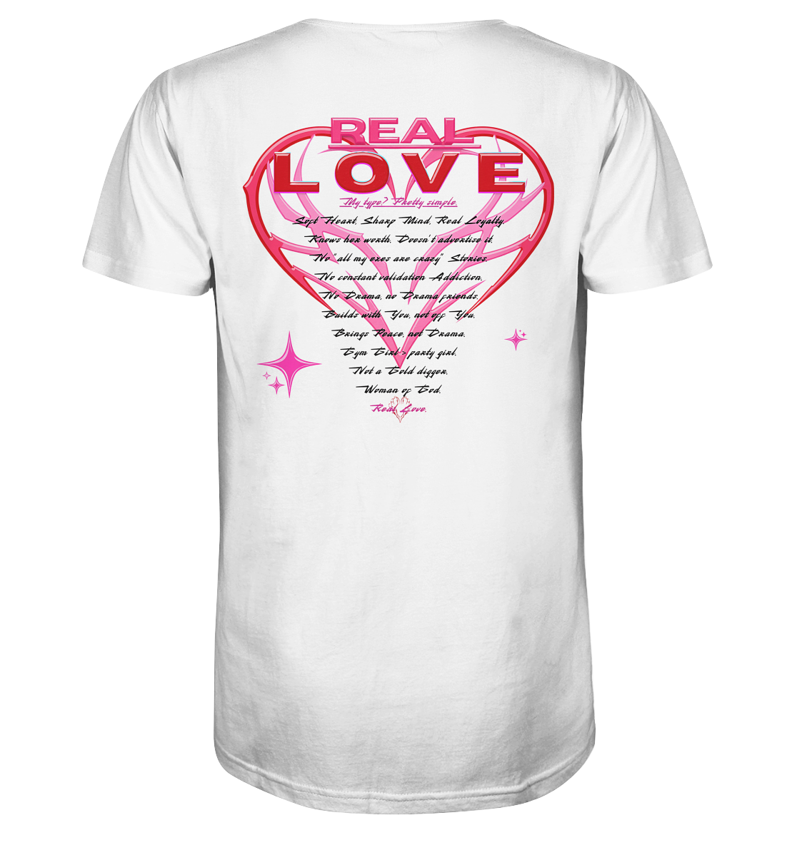 The Real Love - V-Neck Shirt