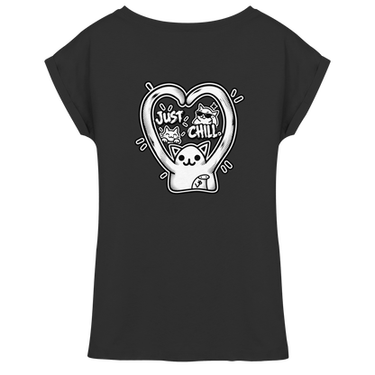 low CORTiSOL - Womens Extended Shoulder T-Shirt