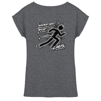The JoGGer BASiCS - Damen T-Shirt mit überschnittenen Schultern