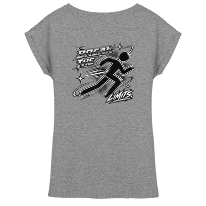The JoGGer BASiCS - Damen T-Shirt mit überschnittenen Schultern