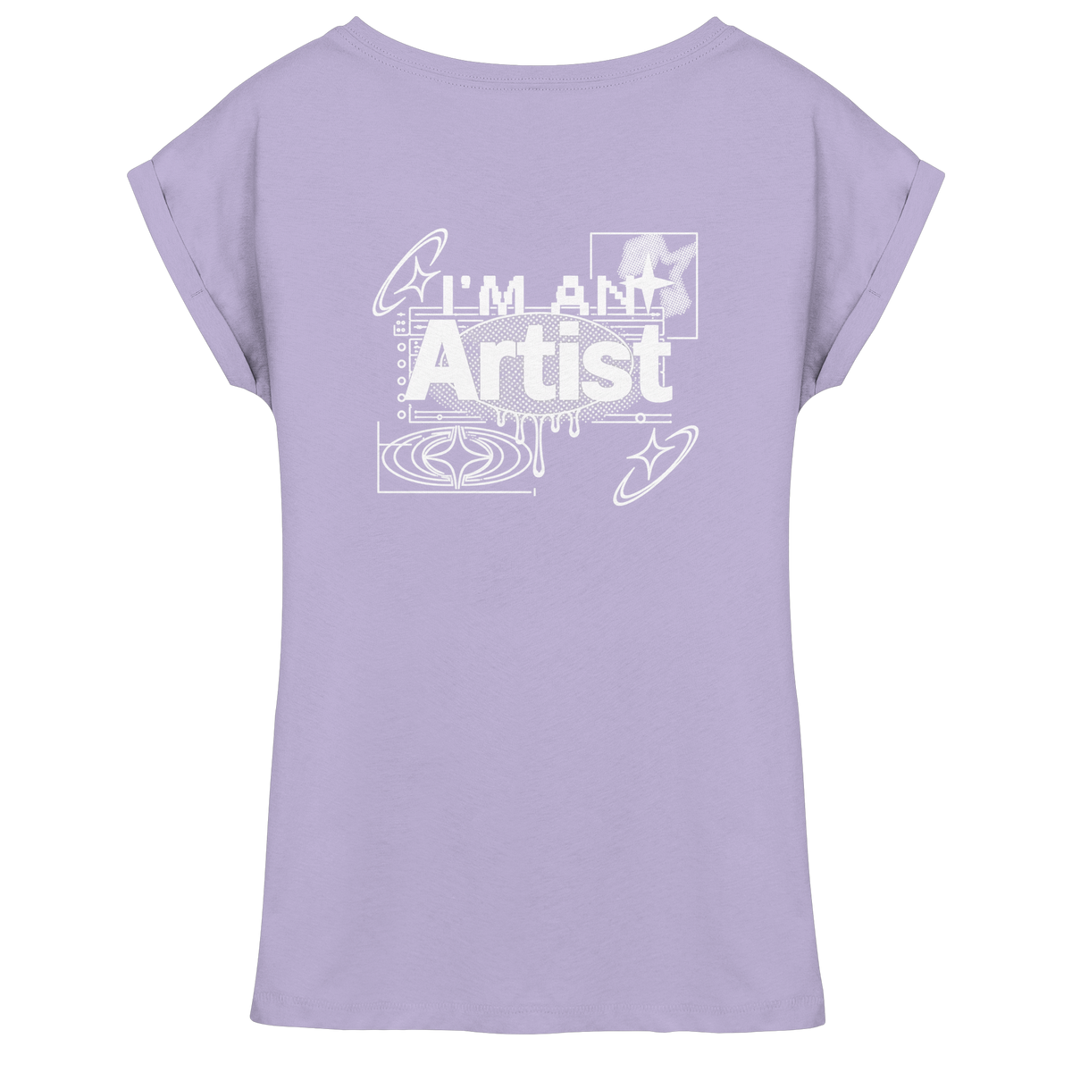 The Artist BASiCS - Womens Extended Shoulder T-Shirt