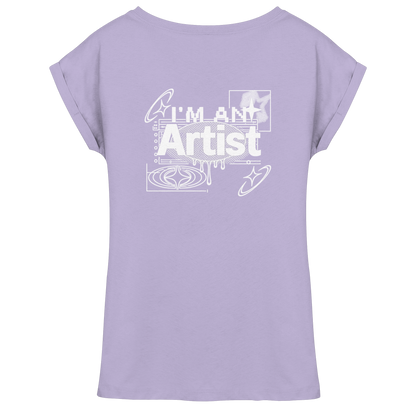 The Artist BASiCS - Womens Extended Shoulder T-Shirt