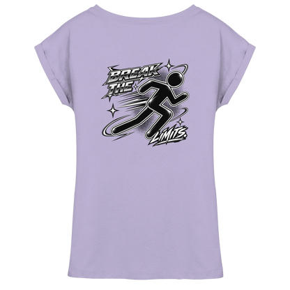 The JoGGer BASiCS - Damen T-Shirt mit überschnittenen Schultern