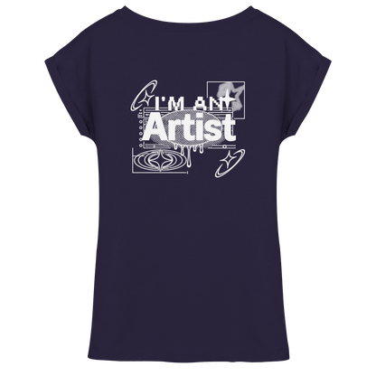 The Artist BASiCS - Womens Extended Shoulder T-Shirt