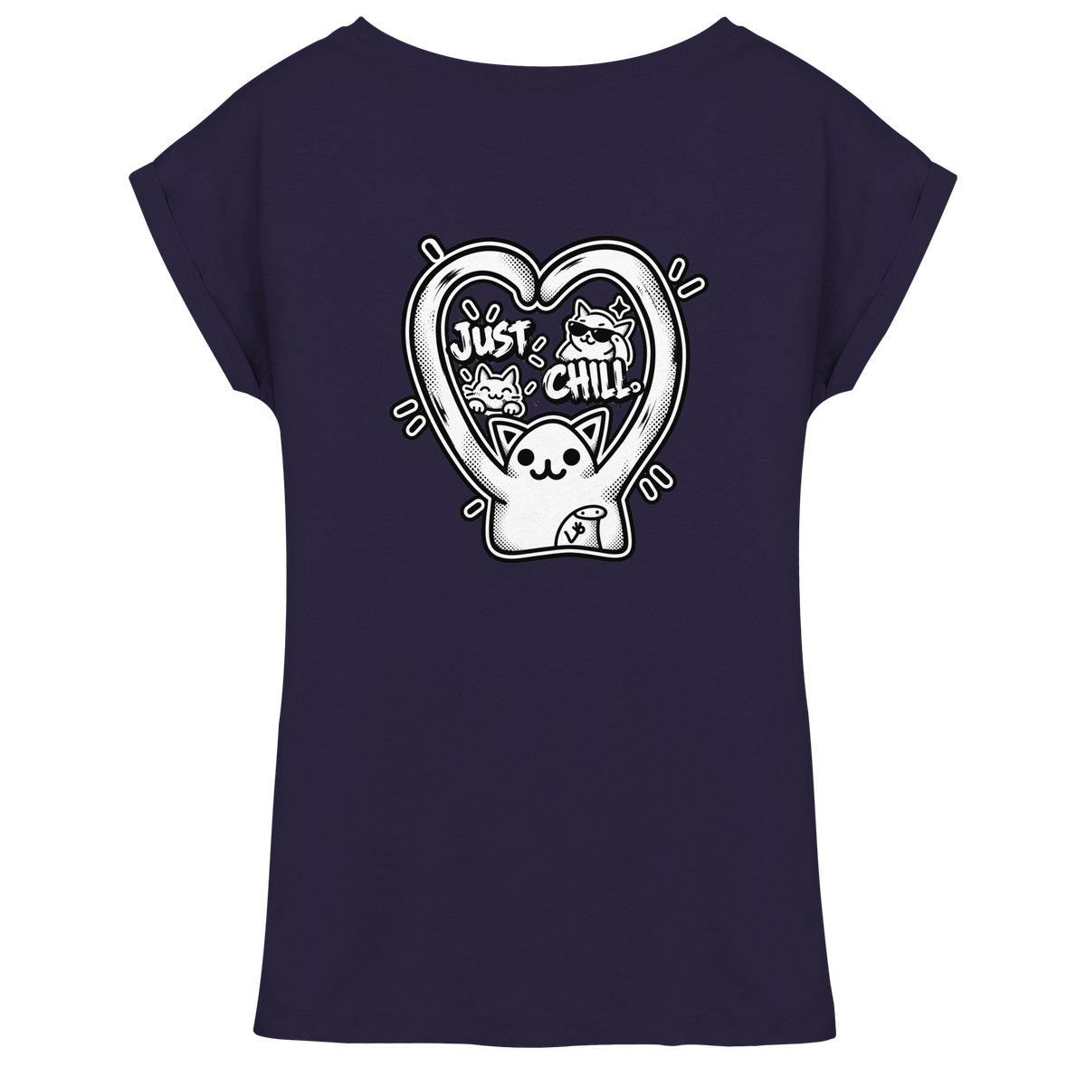 low CORTiSOL - Womens Extended Shoulder T-Shirt