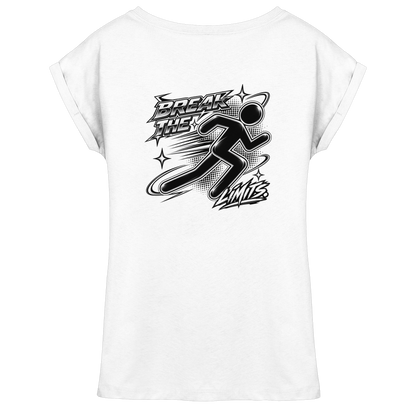 The JoGGer BASiCS - Damen T-Shirt mit überschnittenen Schultern