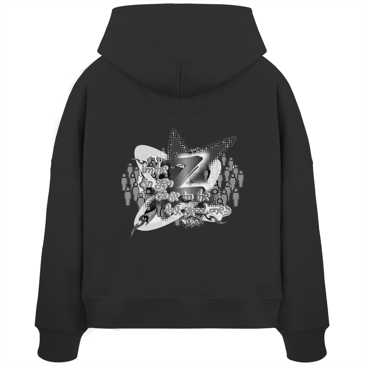The Rebellion Z BASiC - Damen Bio-Boxcut-Hoodie