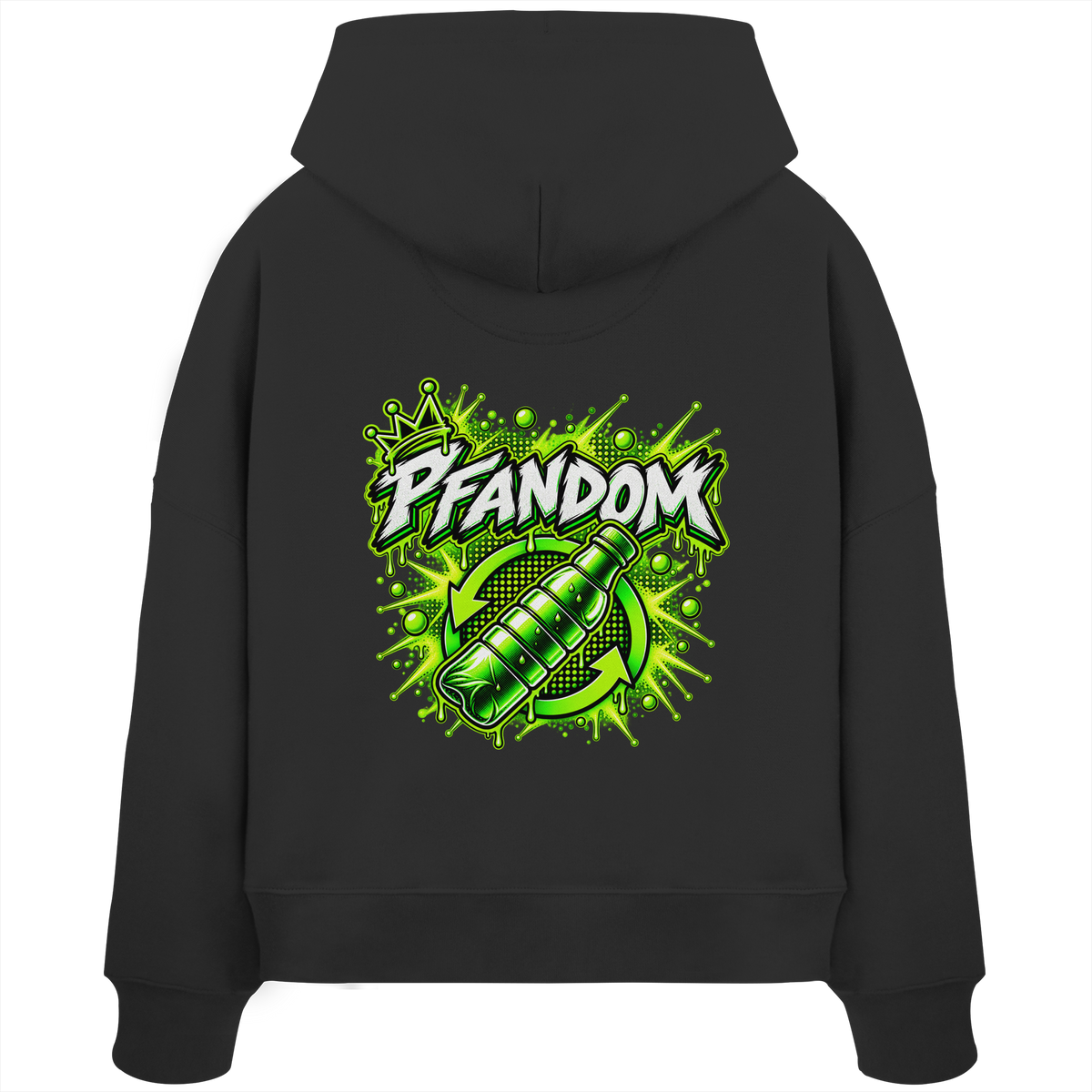 PFANDOM - Womens Organic Boxcut Hoodie