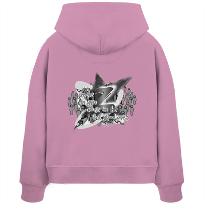 The Rebellion Z BASiC - Damen Bio-Boxcut-Hoodie