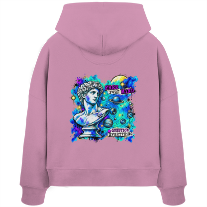 The Philosopher - Womens Organic Boxcut Hoodie