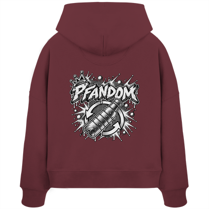 PFANDOM BASiCS  - Womens Organic Boxcut Hoodie