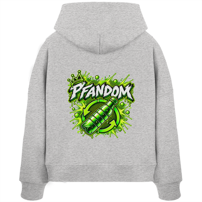 PFANDOM - Womens Organic Boxcut Hoodie