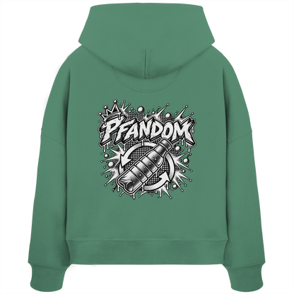PFANDOM BASiCS  - Womens Organic Boxcut Hoodie