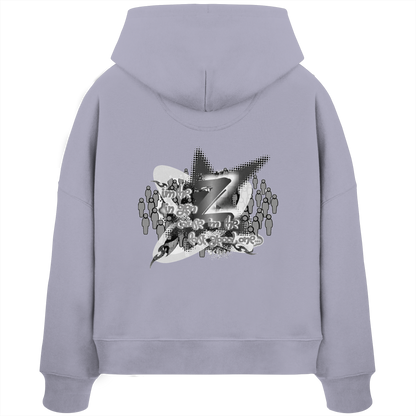 The Rebellion Z BASiC - Damen Bio-Boxcut-Hoodie