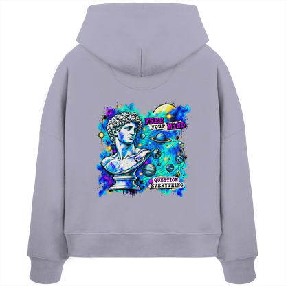 The Philosopher - Womens Organic Boxcut Hoodie