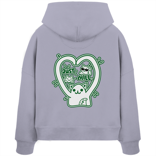 low CORTiSOL - Womens Organic Boxcut Hoodie