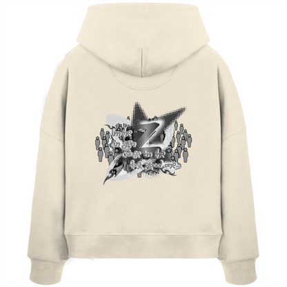 The Rebellion Z BASiC - Damen Bio-Boxcut-Hoodie
