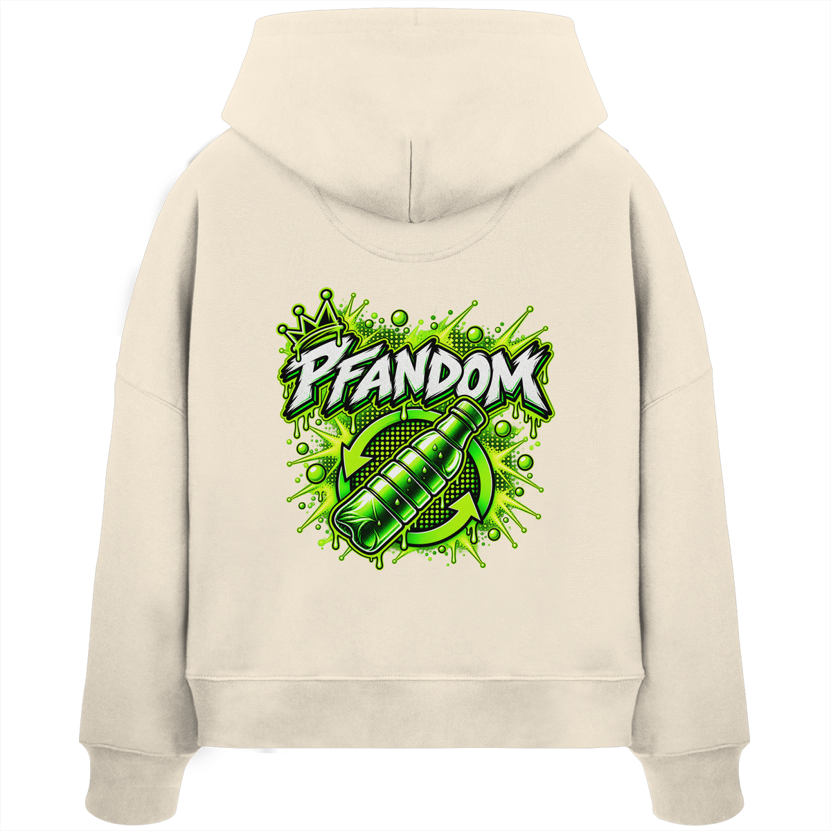 PFANDOM - Womens Organic Boxcut Hoodie