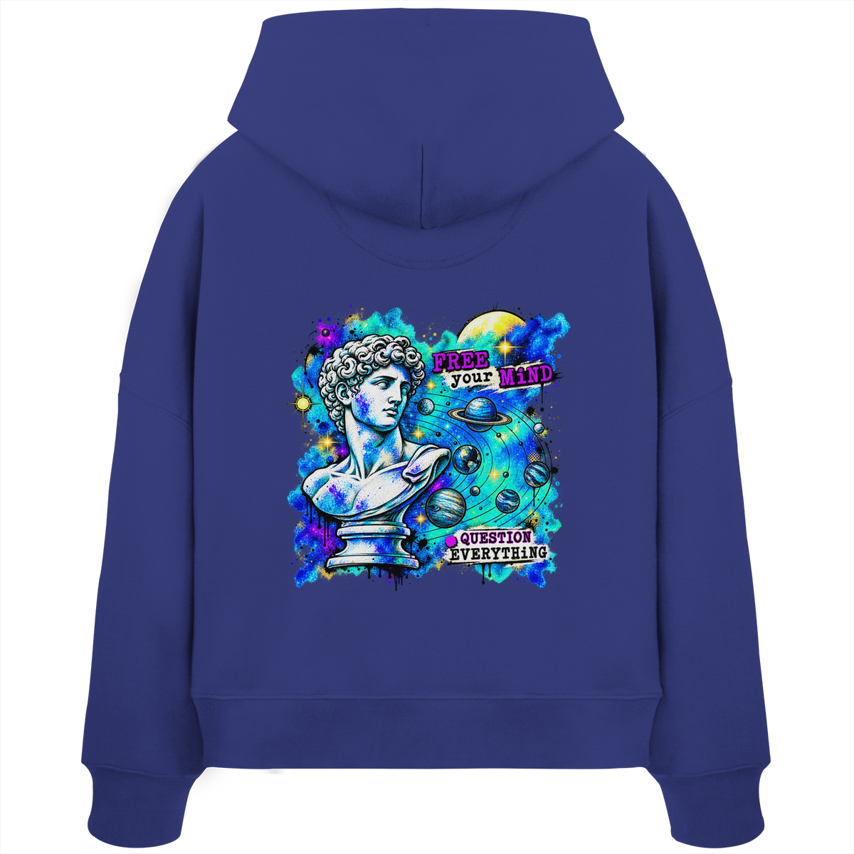 The Philosopher - Womens Organic Boxcut Hoodie