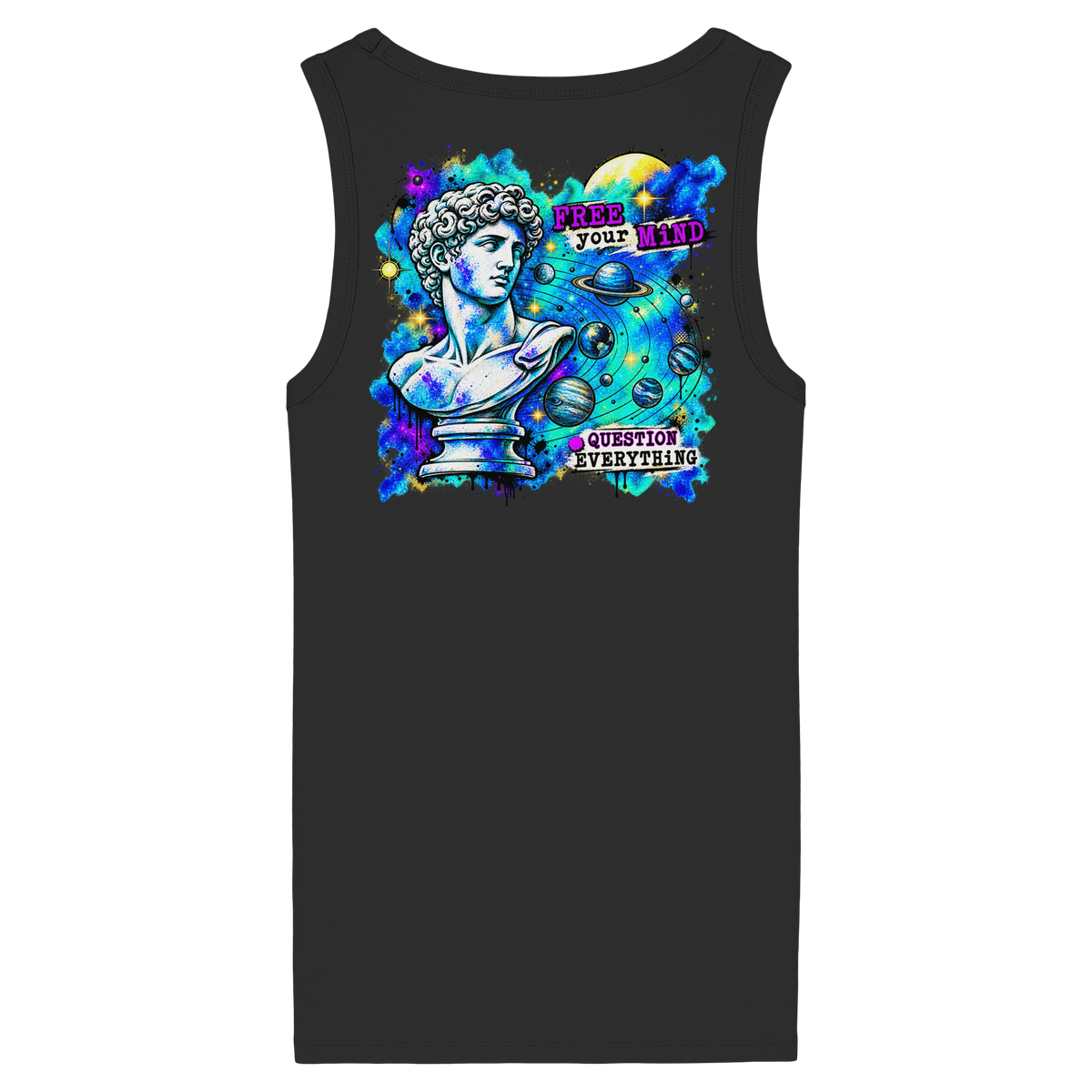 The Philosopher - Womens Organic Fitted Tank Top