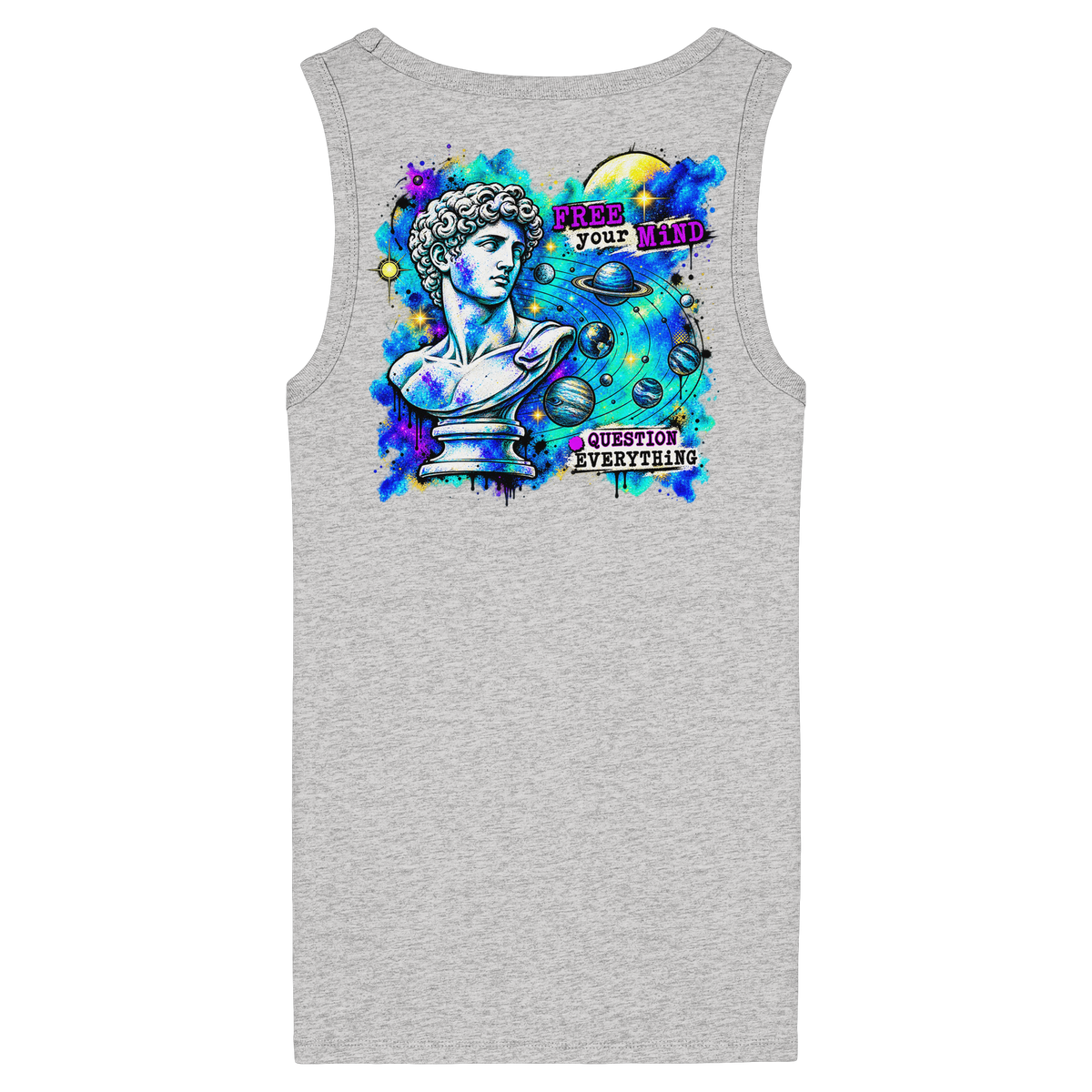 The Philosopher - Womens Organic Fitted Tank Top